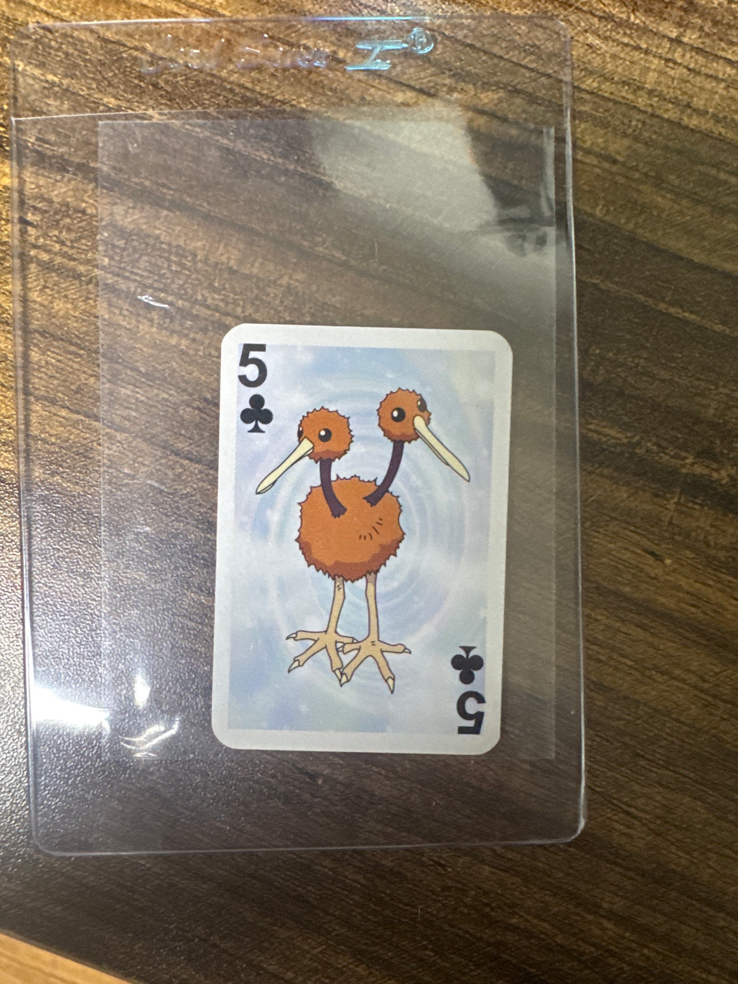 DODUO FIVE OF CLUBS Mini Deck Card